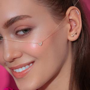 चांदी 925 गहने की डेन्टी ने लड़कियों के लिए दिल को बहुत प्यार किया - Product Image 5