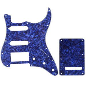 Kit de pickguard de guitarra eléctrica estilo ST de celuloide SSH con tornillos, piezas de repuesto para Strat - Product Image 1