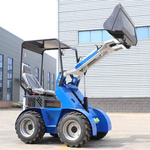 Chine Marque 400 S/T Nouveau Mini Skid Steer Loader 3800KG 1000KG Skid Steer Loader Avec Chenille Track À Vendre Pas Cher - Product Image 2