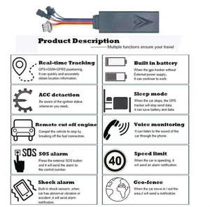 Rastreador GPS Antirrobo con Detección de Corte de Combustible y Plataforma de Rastreo <span class=keywords><strong>ITrack</strong></span> WhatsGPS - Product Image 3