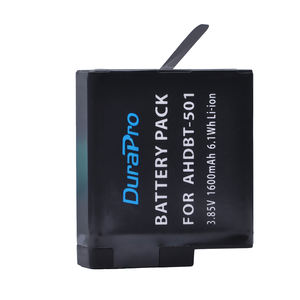Batería de 1600mAh para GoPro Hero 5 Hero5, Hero 6 <span class=keywords><strong>Hero6</strong></span>, Hero 7 Hero7, Cámara Deportiva, AHDBT501, 2 uds., 1 unidad, 1 unidad, 2 unidades - Product Image 3