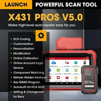 Herramienta de Diagnóstico Automotriz Launch X431 PROS V5.0, Escáner de Sistema Completo, Versión Actualizada del Launch X431 PROS V1.0