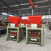 Machine de fabrication de blocs de béton usagés à commande manuelle Machine à briques sans cuisson