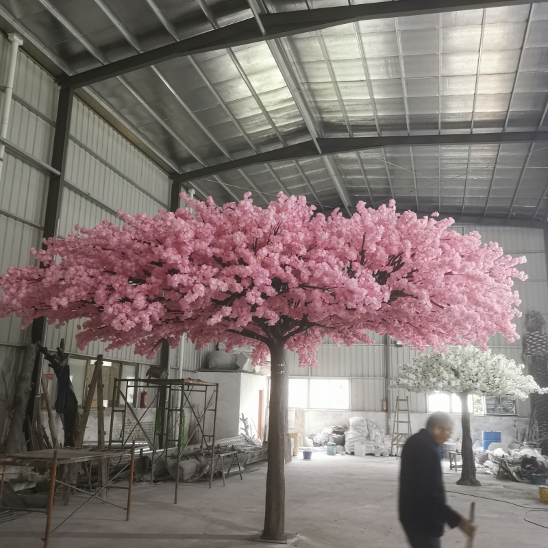 Fabrieksverkoop Grote Boom Faux Sakura Boom Kunstmatige Kersenbloesem Boom Voor Decoratie