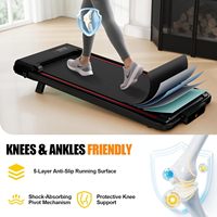 Caminadora Eléctrica Rosa FDFIT Source Factory, 3HP, Inclinación Manual, Equipo de Fitness Silencioso para Interiores Pequeños