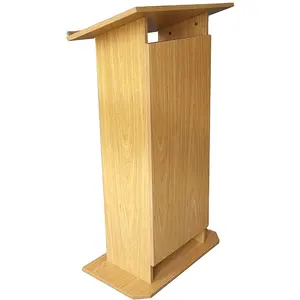 Other Commercial Furniture School Hall Lecture Speech Theater Wood Podium Lectern Pulpit