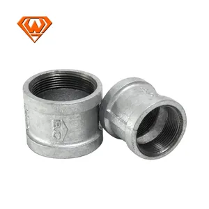 ISO 9001 FM BSP ổ cắm mạ kẽm Đen Phụ kiện đường ống sắt - Product Image 1