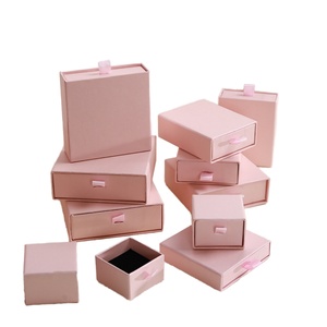 Customizable Rectangle Jewelry <b>Box</b> Cardboard Packaging Jewelry <b>Gift</b> Display Storage Professional Supplier in Stock for Wholesale - Product Image 2