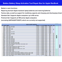 Alat Aktivasi Baterai Tidur Batdoc Repair Box untuk Perbaikan Data Pabrik Aktivator Baterai Tidur Laptop Apple MacBook Seri M5