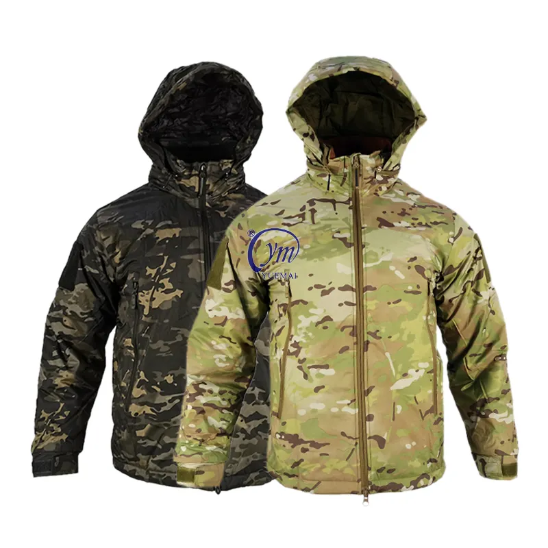 YUEMAI High Quality Winter Men's Camouflage Jackets Tactical G8 Fleece Jacket