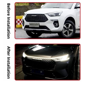 Ambient Lighting Car,Car Hood <b>Light</b>, Full-width <b>Daytime</b> <b>Running</b> <b>Light</b>, Hood Ambient <b>Light</b>, Ultra-thin LED <b>Light</b> Guide Strip - Product Image 5