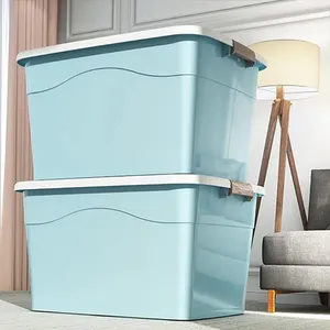 Sesame Multiple Function Storage Container Plastic Large Capacity 80L~280L Quilt & Clothing Storage Bin