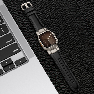 Correa de Cuero Genuino Suitisbest de 44/49MM, <span class=keywords><strong>Ultra</strong></span> Resistente y Duradera para Hombres y Mujeres, Compatible con <span class=keywords><strong>Apple</strong></span> <span class=keywords><strong>Watch</strong></span> IWatch - Product Image 4