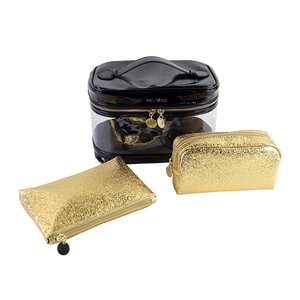 Custom Printed <b>Clear</b> PVC Makeup <b>Bags</b> Fashionable Waterproof Travel for <b>Toiletry</b> Wash Cosmetic <b>Bags</b> with Zipper - Product Image 6