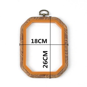 <span class=keywords><strong>En</strong></span> gros Broderie Cerceaux Point De Croix Cerceau Anneau Imité Cadre <span class=keywords><strong>En</strong></span> <span class=keywords><strong>Bois</strong></span> Cercles pour L'affichage Pratique Couture BRICOLAGE Artisanat - Product Image 4