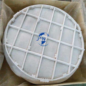 Eliminador de niebla de alambre de plástico PP PE PVC PTFE tejido, almohadilla de malla, rejilla de soporte desempañador para soldadura de corte de torre de separación incluida - Product Image 6
