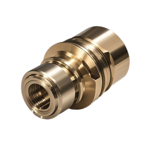 Nhà máy tùy chỉnh kim loại làm việc phay biến đồng thau thép không gỉ nhôm <span class=keywords><strong>CNC</strong></span> gia công các bộ phận ép nhựa chèn đúc - Product Image 2