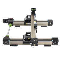 Module de table coulissante Mjunit avec courroie synchrone, guide linéaire, curseur, portique transversal XYZ 3 axes, transmission de précision par courroie synchrone