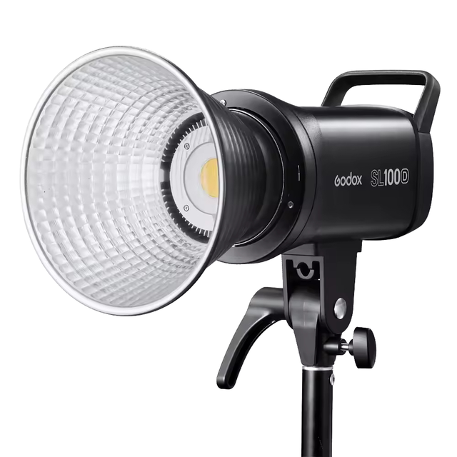 Godox SL100D SL-100D 100W 5600K White Version LCD Panel LED Video Light Continuous Output Bowens Mount Studio Light