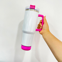 Entrepôt aux États-Unis Sublimation vierge 40oz haut-parleur gobelets voyage tasses à café tasses grande capacité musique haut-parleur gobelet pour fille cadeau