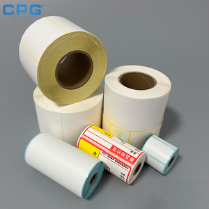 Rollo de Etiquetas Térmicas 100x150mm, Papel Autoadhesivo con Recubrimiento Superior Impermeable para Envasado de Alimentos - Product Image 1