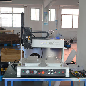 3 अक्ष स्वचालित गोंद वितरण मशीन पीएलसी मोटर उच्च परिशुद्धता 3 सी फोन पहनने वाले प्रतिरोधी सिलिकॉन गर्म पिघल गोंद चिकनी - Product Image 4