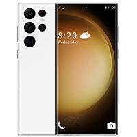 Ponsel Original S24 Ultra Smartphone 16GB+1TB 5G LTE Dual SIM Layar OLED Spanyol 120Hz