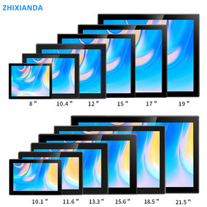 Zhixianda 10.1インチ、12インチ、11.6インチ、15.6インチ、21.5インチ、23.8インチ、27インチ、32インチ屋外用1000nit前面IP65パネル防水オープンフレームタッチスクリーンモニター - Product Image 1