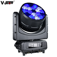 VSHOW IP1940 IP65 Wash Moving Wash RGBW LED Beam Wash Big Eye Moving Head DMX Projecteurs de Scène pour Événements Extérieurs