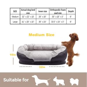 Umweltfreundliche Großhandel Memory Foam Günstige hund bett oem - Product Image 3