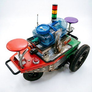 Robot de marquage routier autonome avec GNSS RTK de haute précision, machine de traçage de lignes de précision au niveau CM - Product Image 2