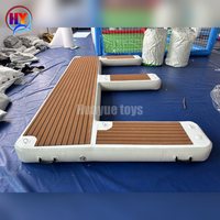 Plateforme Flottante Gonflable 4x2m Antidérapante pour l'Accostage de Bateaux et Jet-skis - Vente en Gros Usine