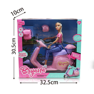 KSF roue libre moto voiture filles poupée jouets voiture ensemble semblant jouer jouets pour enfants beauté ensemble bébé poupée pour fille enfants jouets - Product Image 6