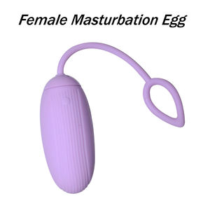 Kadınlar İçin Zıplayan Yumurta Şeklinde Özel Masaj Aleti Su Geçirmez Şarj Edilebilir Düşük Sesli Açık Hava Kullanımı Yetişkin Seks Oyuncağı - Product Image 1