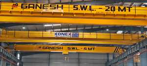 Grue à double poutre de 15 tonnes pour la manutention de matériaux industriels, le levage en entrepôt et les opérations en usine - Product Image 3