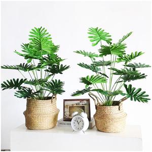 Planta Artificial <span class=keywords><strong>de</strong></span> Alta Gama, Bonsái <span class=keywords><strong>de</strong></span> Plástico, Elegante Planta <span class=keywords><strong>de</strong></span> Interior Blanca, Arreglos para Techo, <span class=keywords><strong>Ramo</strong></span> <span class=keywords><strong>de</strong></span> Hojas Artificiales - Product Image 3