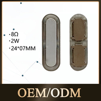 Micro-haut-parleur magnétique ovale en néodyme 2407 spécial pour lunettes intelligentes IA, basse fréquence, haute sensibilité, faible consommation d'énergie