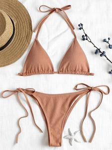 Conjuntos de <span class=keywords><strong>Bikini</strong></span> Sexys para Adolescentes, Traje de Baño de Dos Piezas para Chicas Jóvenes, <span class=keywords><strong>Bikini</strong></span> Triangular para Mujer - Product Image 2