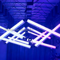 DMX 360 degrés vertical RVB A MENÉ LA lumière de tube
