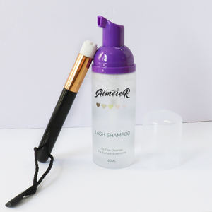 Limpiador de pestañas de fórmula rosa, limpieza de pestañas con espuma espumosa, Etiqueta Privada, Logo personalizado, champú - Product Image 2