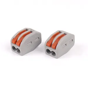 2way Quick Splice Wire Connecting Mini Fast Wire Connector Universal Wiring Cable Push-in Conductor Terminal Block