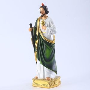 Estatua <span class=keywords><strong>de</strong></span> Resina <span class=keywords><strong>de</strong></span> <span class=keywords><strong>San</strong></span> <span class=keywords><strong>Judas</strong></span> - Escultura Sagrada <span class=keywords><strong>de</strong></span> <span class=keywords><strong>San</strong></span> <span class=keywords><strong>Judas</strong></span> Tadeo para Decoración Religiosa del Hogar y Regalos - Product Image 5
