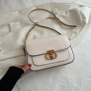 2024 Twinkle Vintage Modieuze Kleine Vierkante Schoudertas Dames PU Leer Waterafstotend Anti-Diefstal Rits Sluiting - Product Image 3