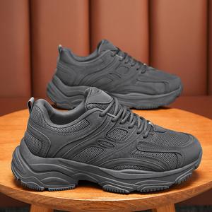 รองเท้าผ้าใบผู้ชายสไตล์เรโทร 4 สีขาว คุณภาพดี รองเท้าลำลองบุตาข่าย สไตล์ฤดูหนาว เหมาะสำหรับเดินเล่น - Product Image 1