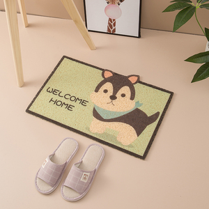 Tapis en PVC <span class=keywords><strong>personnalisé</strong></span> avec impression en bobine <span class=keywords><strong>personnalisé</strong></span> pour votre famille <span class=keywords><strong>Paillasson</strong></span> de bienvenue avec animaux domestiques et enfants Tapis <span class=keywords><strong>d</strong></span>'<span class=keywords><strong>entrée</strong></span> antidérapant - Product Image 3