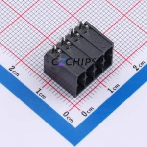 1786853 Plug-in Terminal Block Through hole Component (THT),P=3.5mm Connector 3.5mm Black Straight Pin 8P - Product Image 1