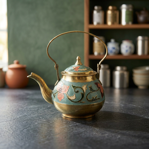 กาน้ำชาทองเหลืองแท้ - Product Image 3