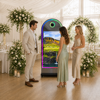 Vanplex 43" Miroir Photo Tactile Compatible Appareil Photo Machine Photo Moderne à Louer pour Mariage et Fêtes