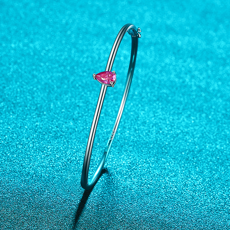 Bracelet diamant rose