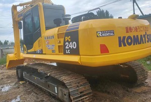 Excavatrice Komatsu PC240 d'occasion du Japon 24 tonnes Machine de construction sur chenilles 90% Nouveau moteur central de bonne qualité Prix bon marché - Product Image 4